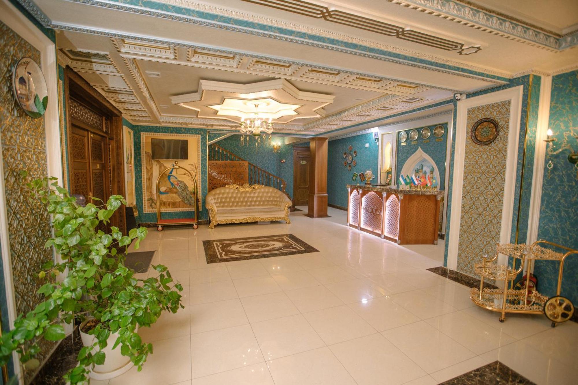 Dendi Plaza Hotel Buhara Exterior foto